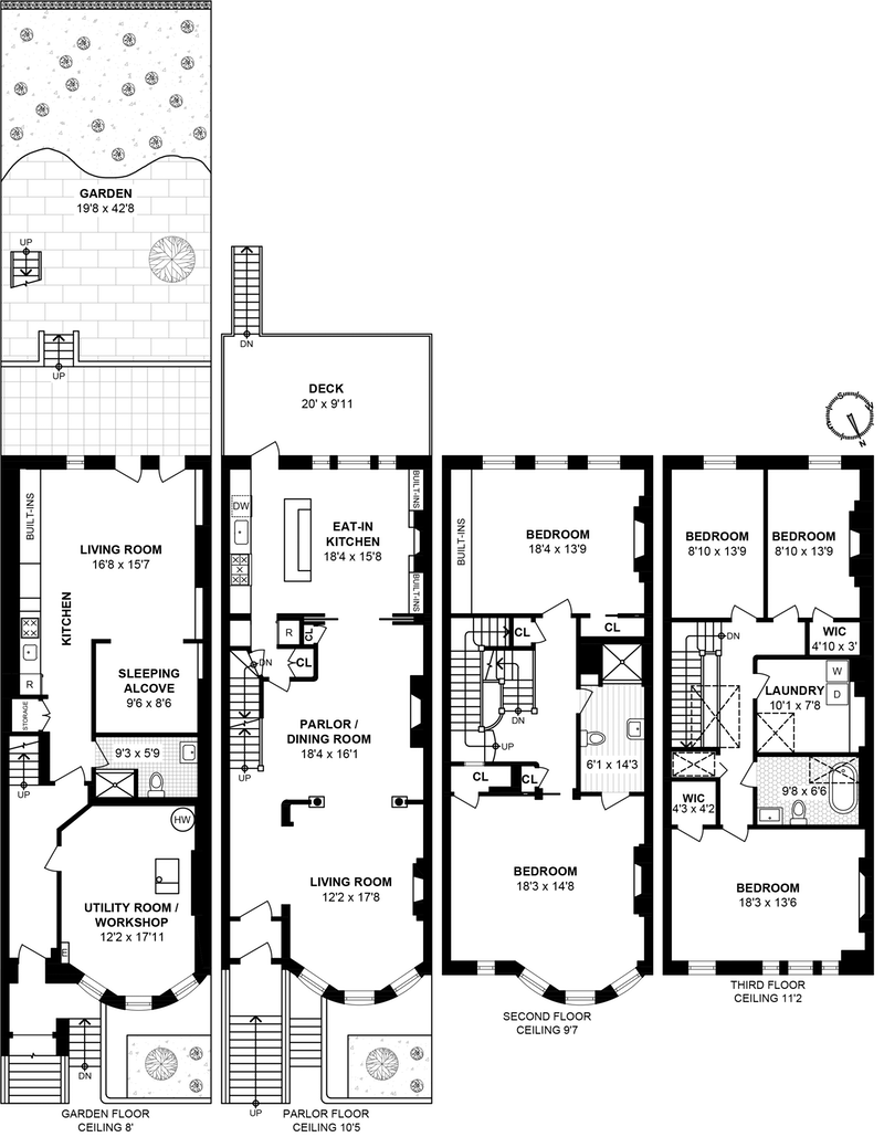 Floorplan for 488 4th Street