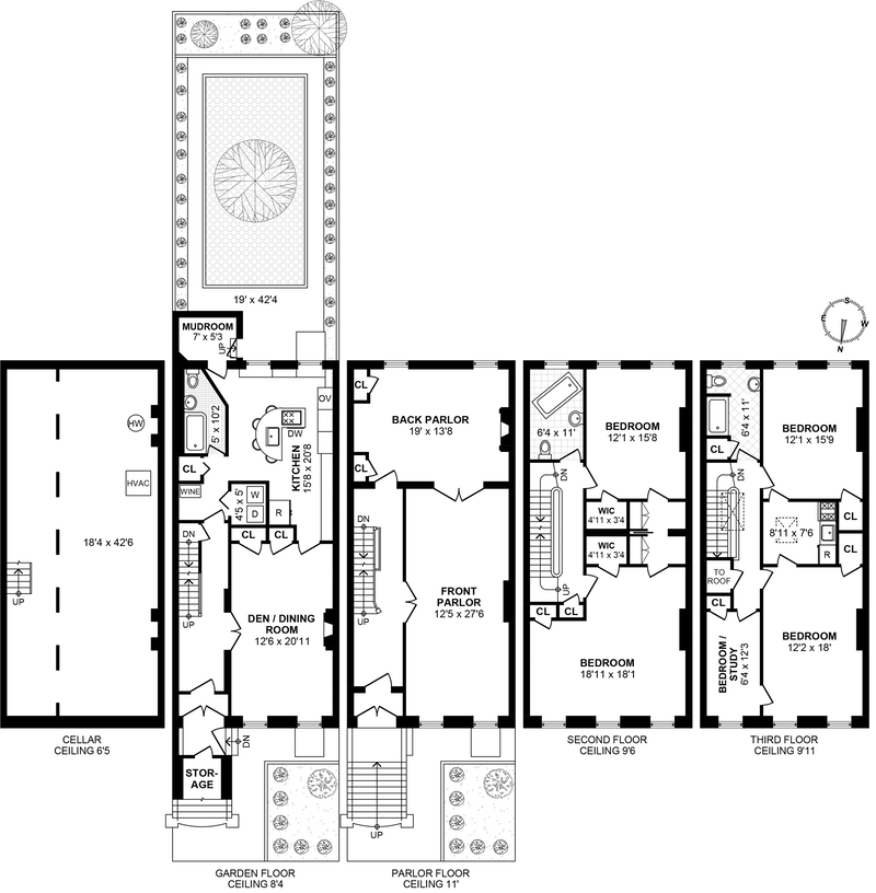 Floorplan for 136 Hancock Street