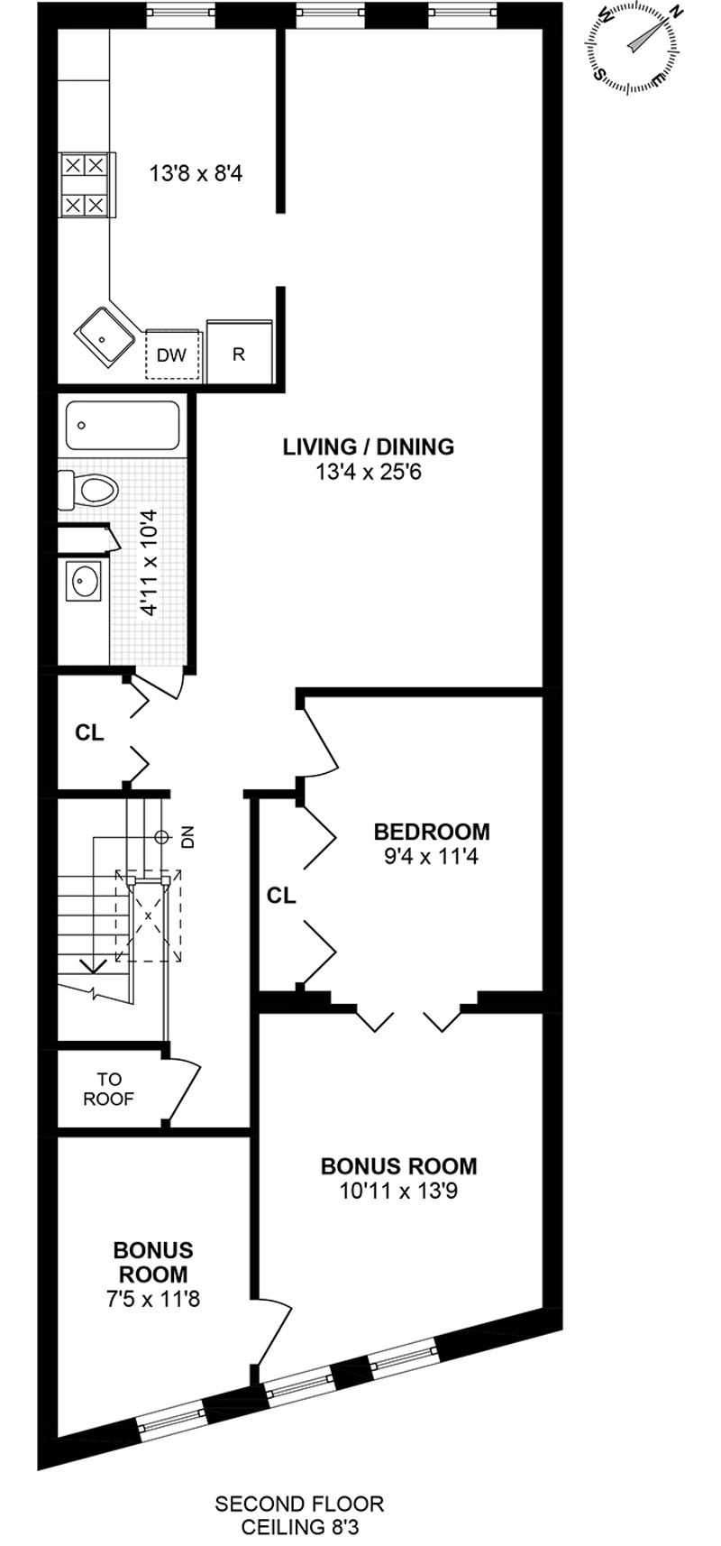 Floorplan for 9104 Fourth Avenue