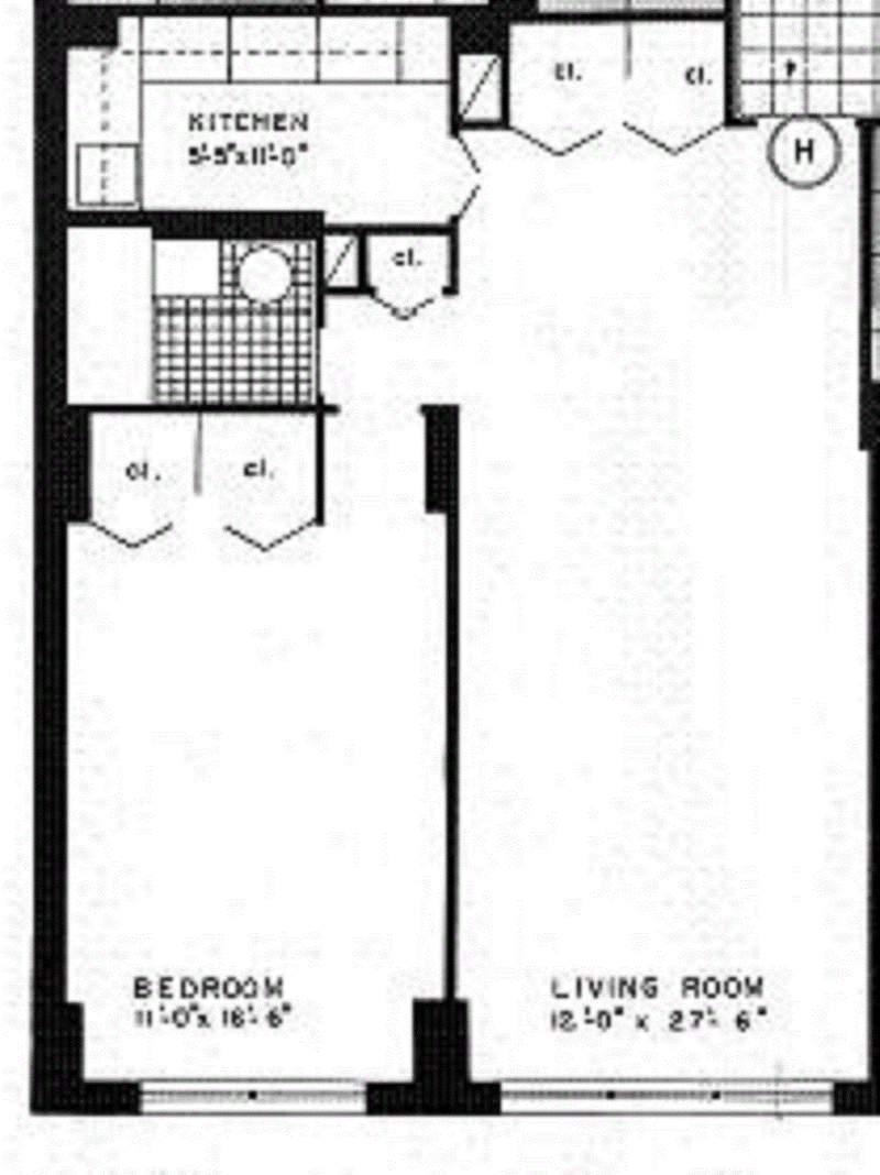 Floorplan for 430 West 34th Street