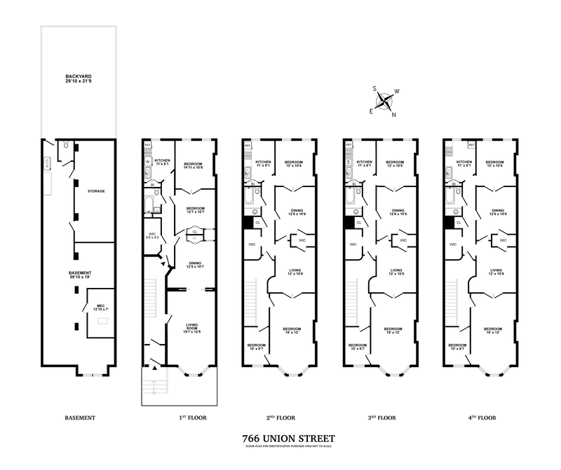 Floorplan for 766 Union Street