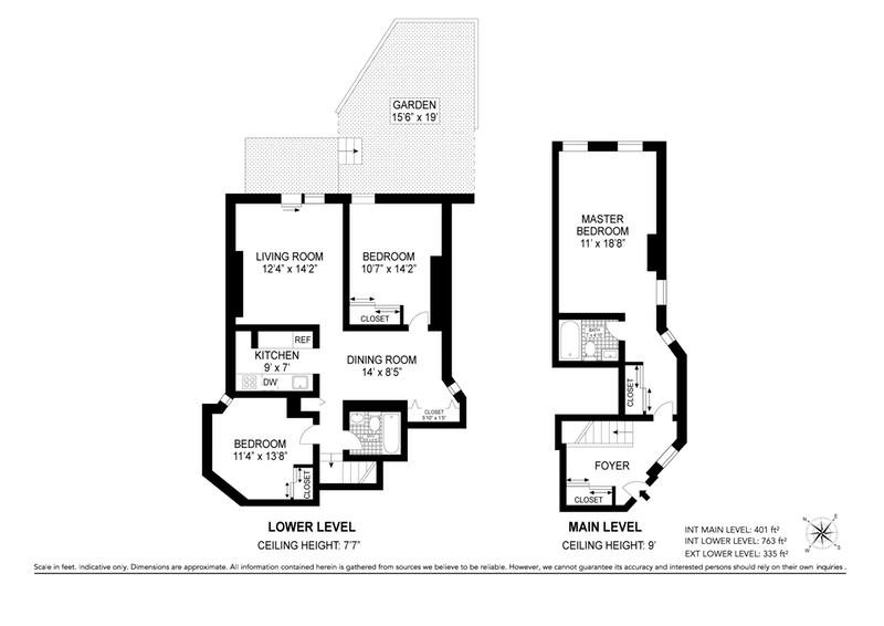 Floorplan for 195 Garfield Place, 1G