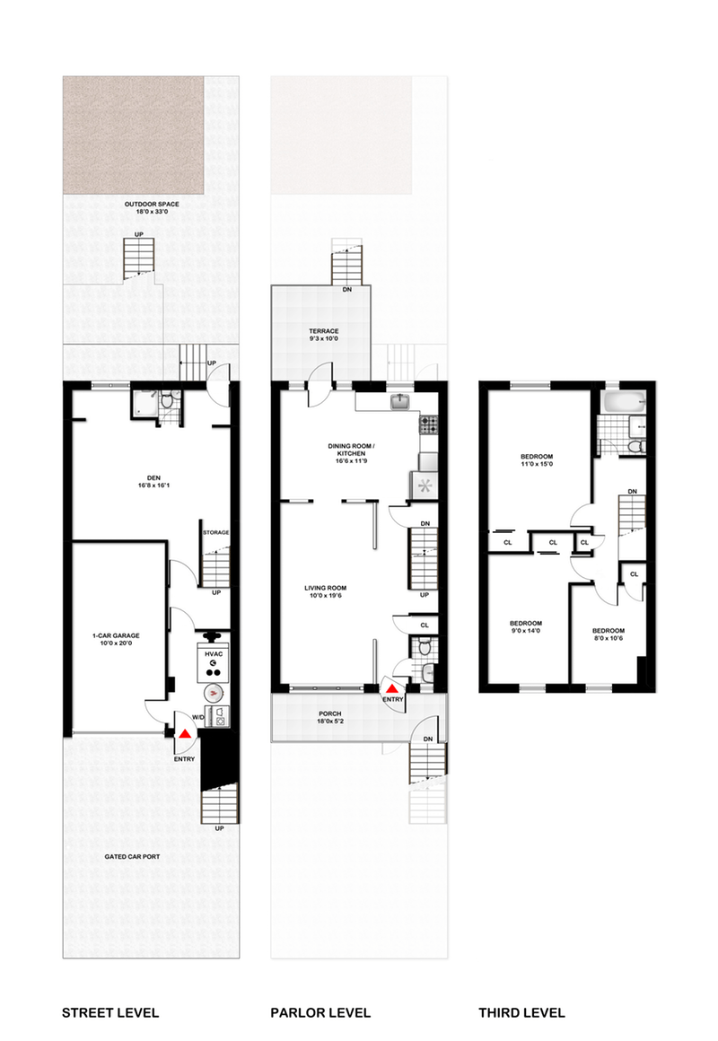 Floorplan for 3325 Gunther Avenue