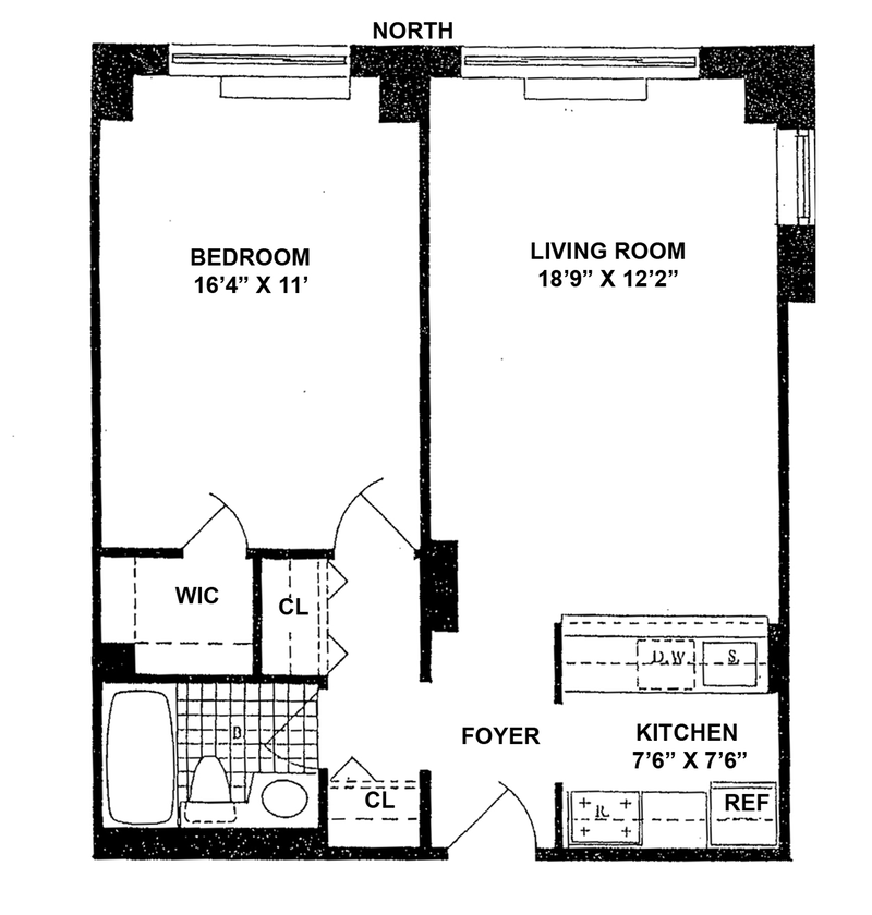 Floorplan for 2373 Broadway, 1626