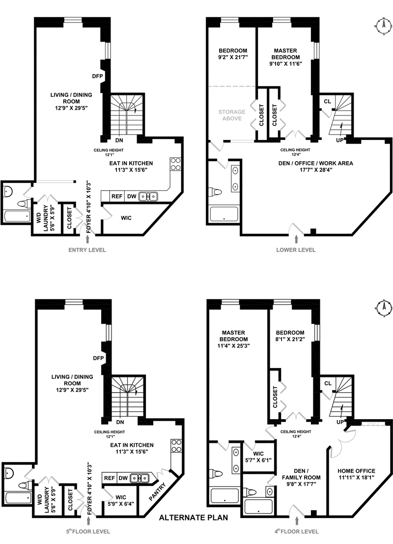 Floorplan for 1200 Broadway, 5F