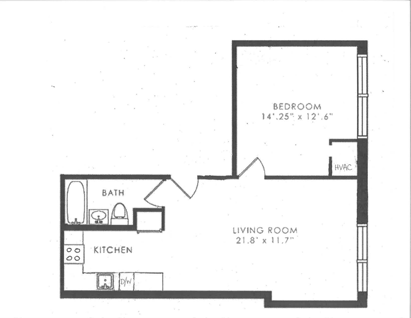 Floorplan for 111 West 113th Street