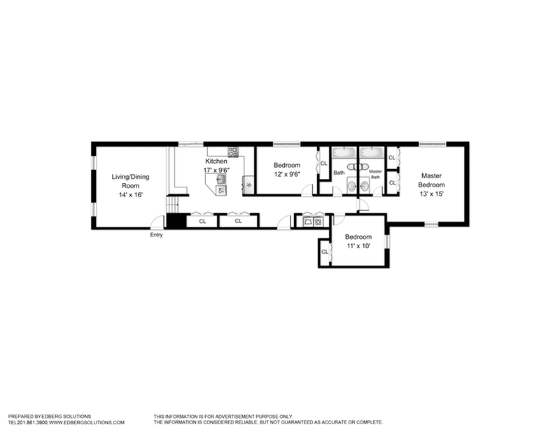 Floorplan for 501 1st St, 01