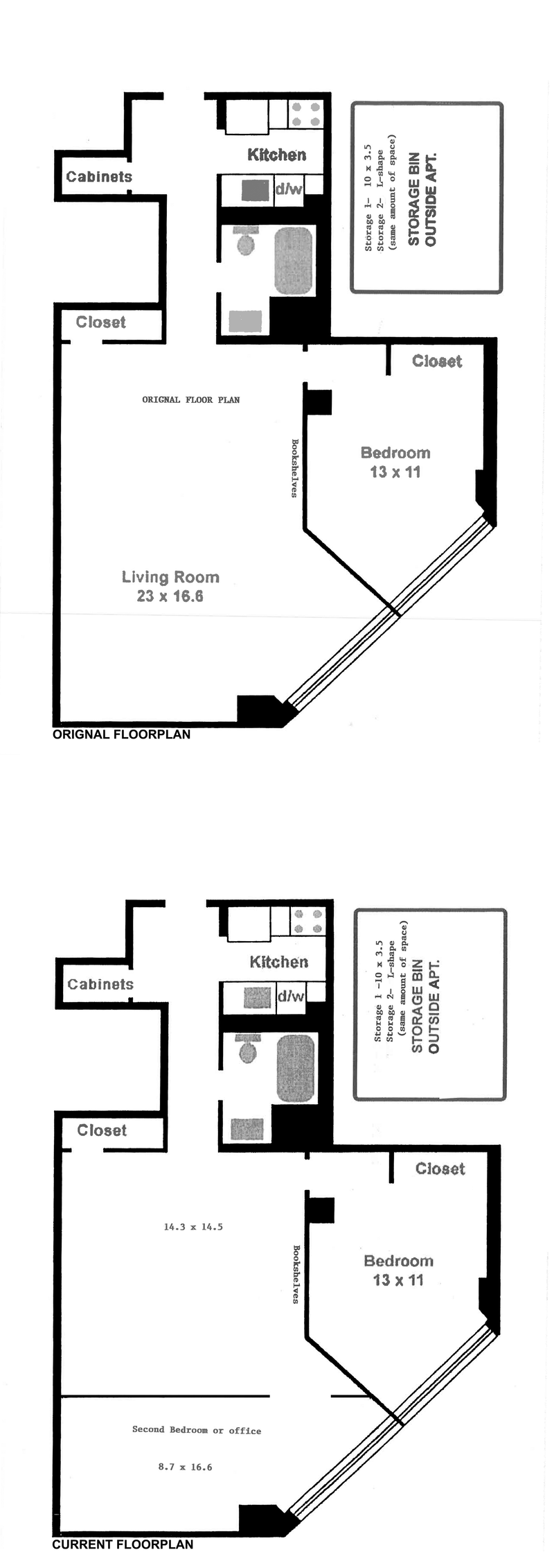 Floorplan for 310 East 46th Street, 5A
