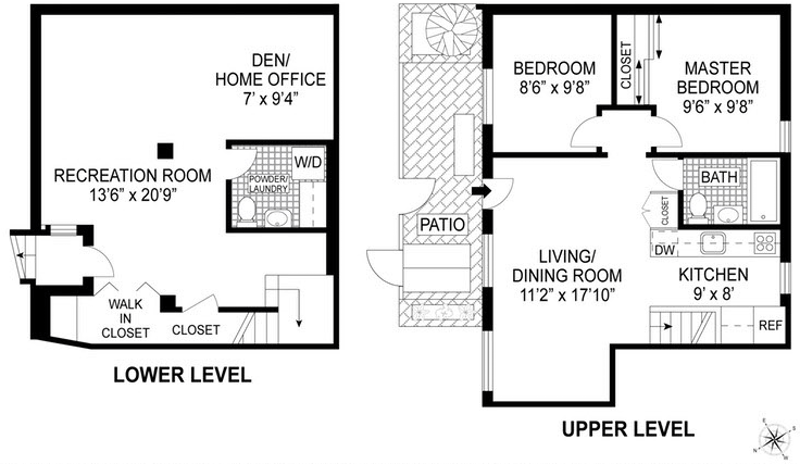Floorplan for 362 15th Street, APT1R