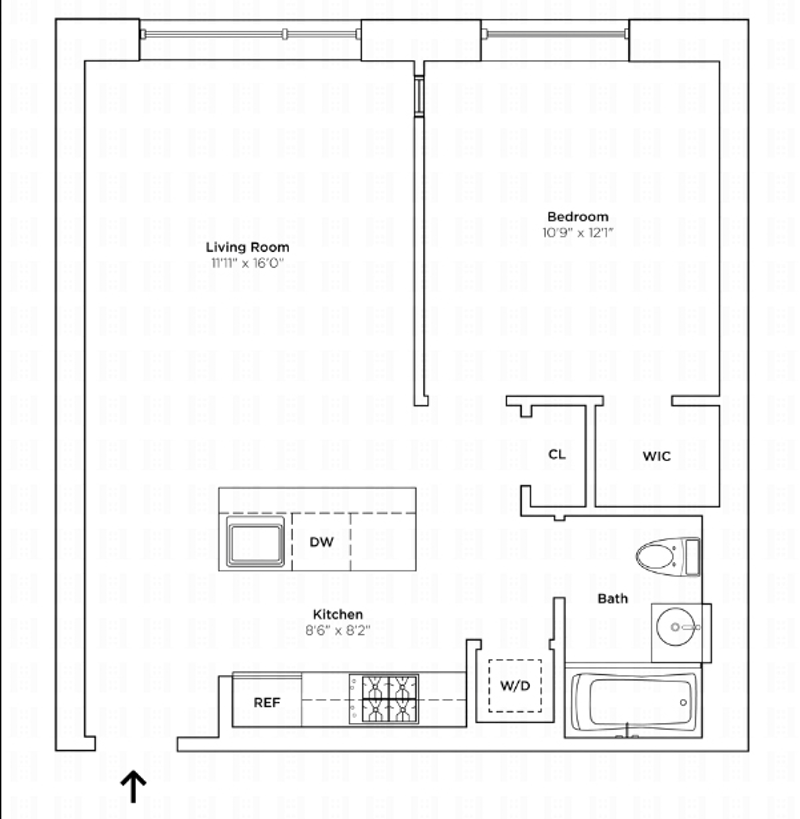 Floorplan for 88 Morningside Avenue, 7D