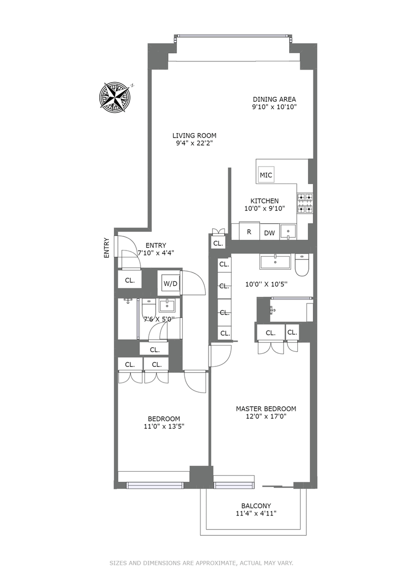 Floorplan for 1441 Third Avenue