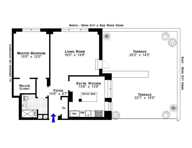 Floorplan for 11 Riverside Drive