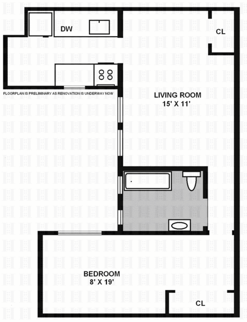 Floorplan for 100 Convent Avenue, 306