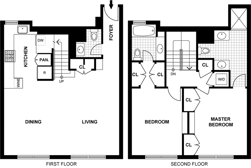 Floorplan for 82 Irving Place, 34G