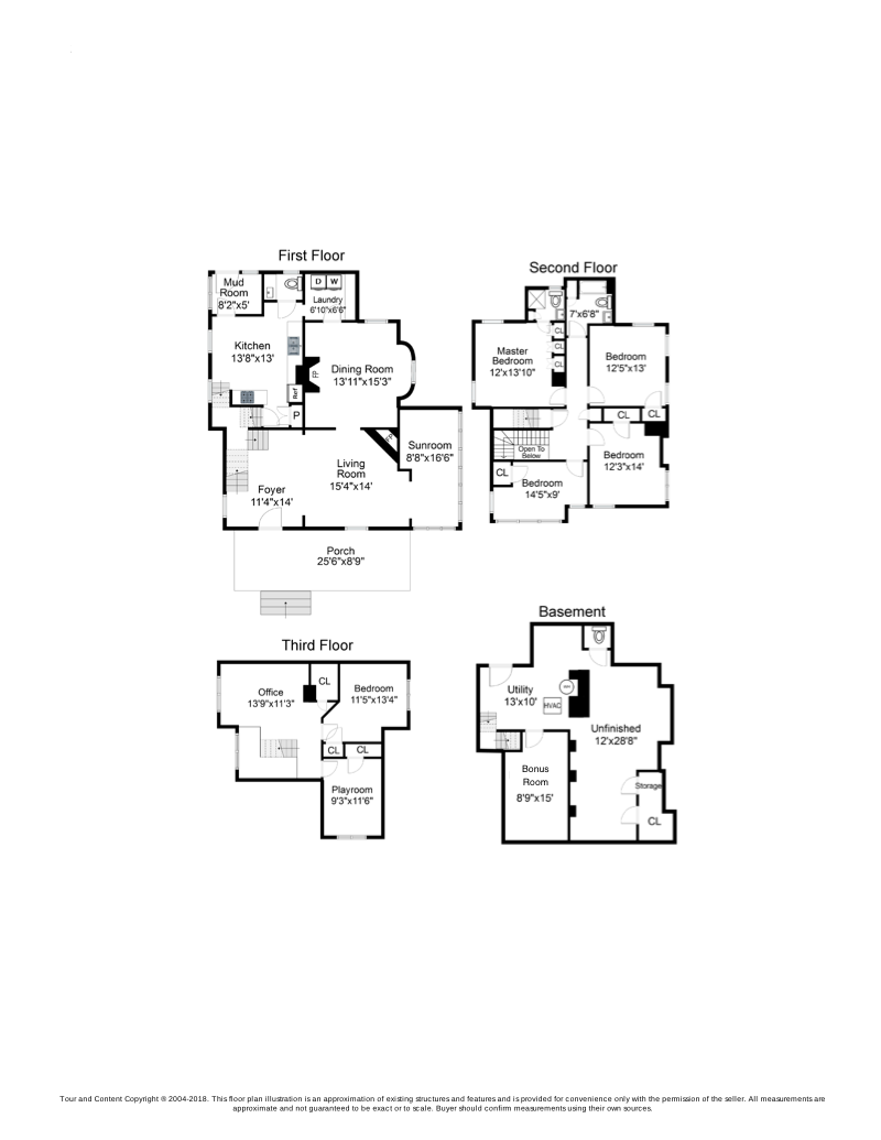 Floorplan for 21 Snowden Place