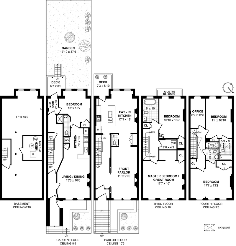 Floorplan for 630 West 158th Street