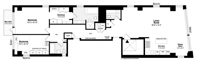 Floorplan for 195 Bowery, 11