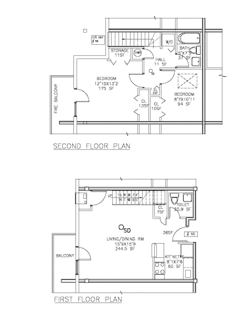 Floorplan for 1490 Outlook Avenue, N5