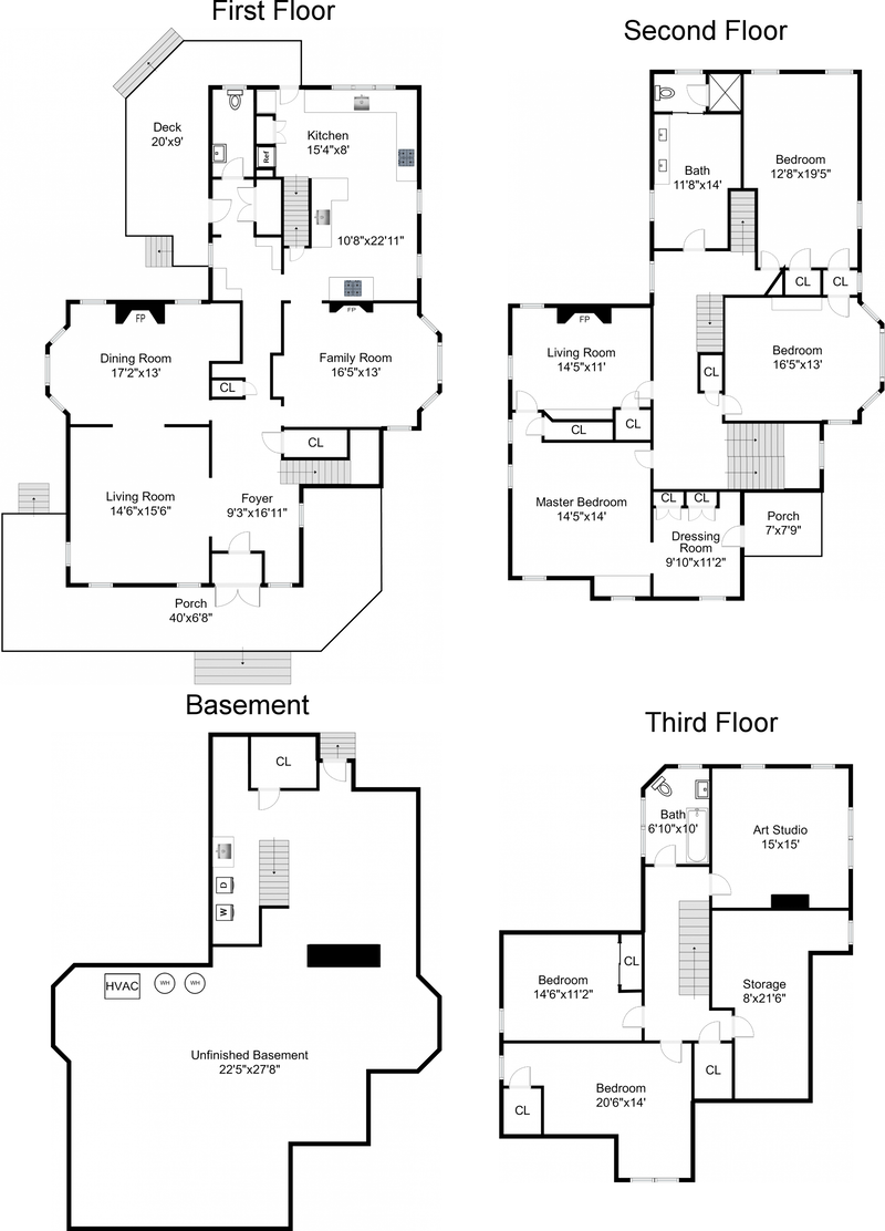 Floorplan for 67 Gates Avenue