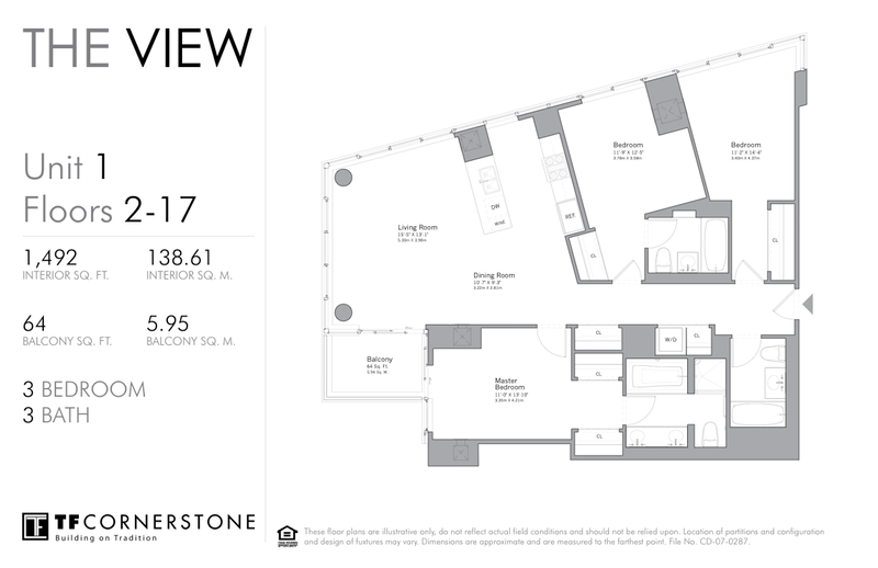 Floorplan for 46 -30 Center Boulevard, 701