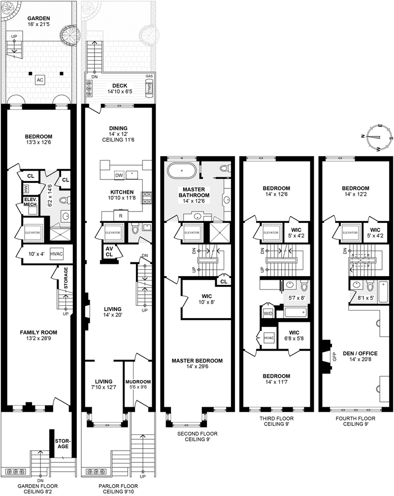 Floorplan for 110 River Street