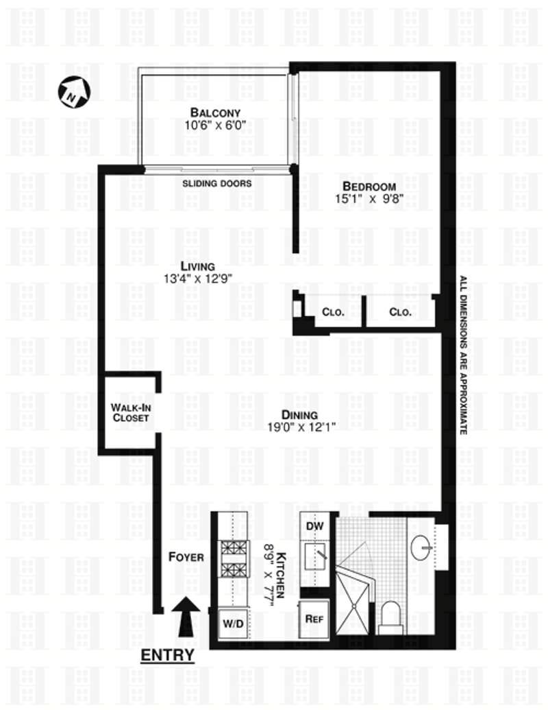 Floorplan for 49 Downing Street, 3B