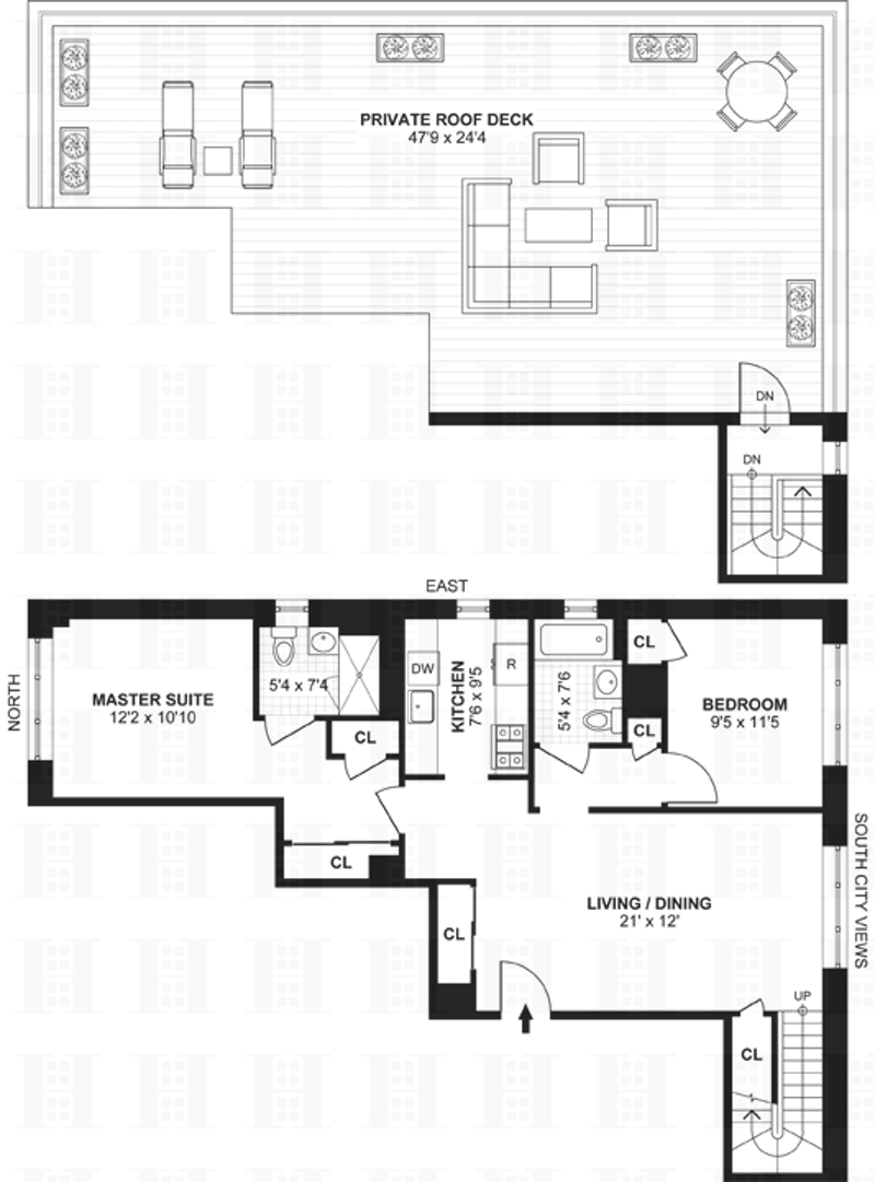 Floorplan for 69 East 130th Street, PHC