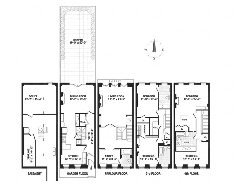 Floorplan for 445 East 84th Street