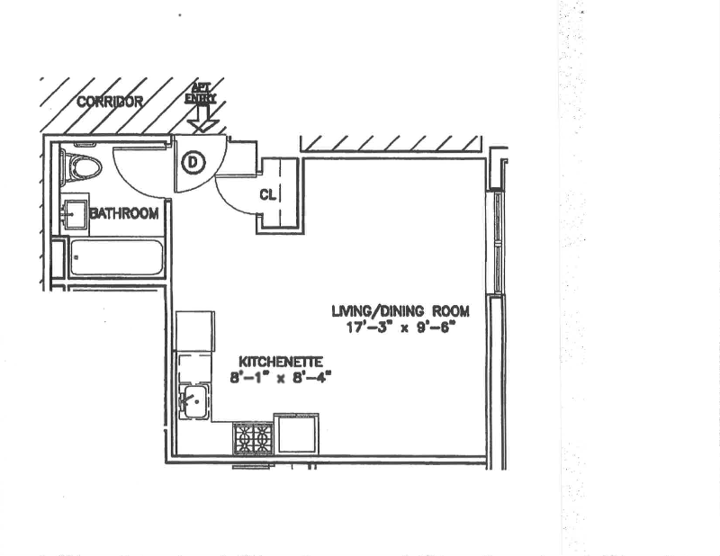 Floorplan for 1255 Bushwick Avenue, 3D