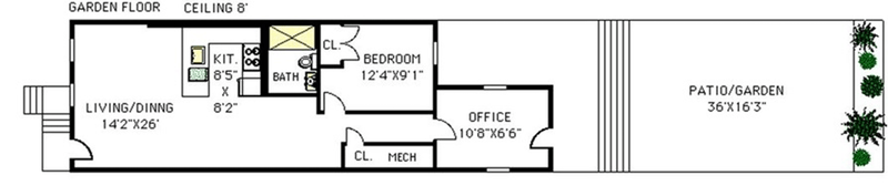 Floorplan for 646 Chauncey Street, 1