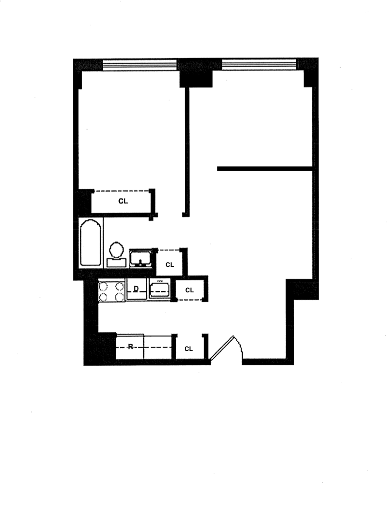 Floorplan for 212 East 47th Street, 14D