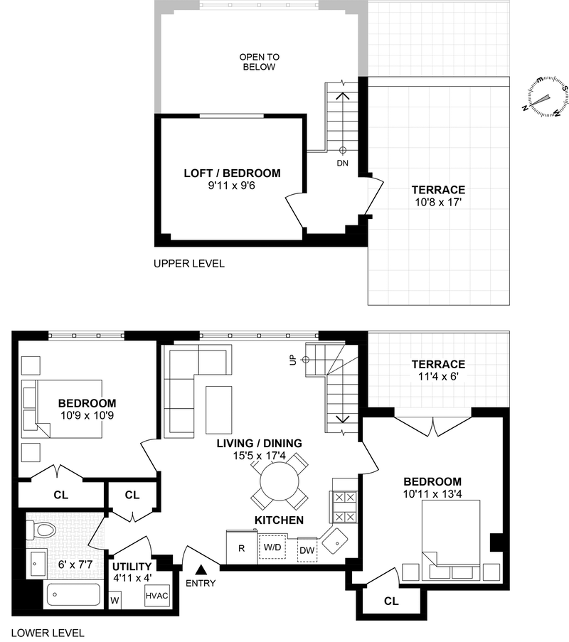 Floorplan for 326 Bond Street, 4F