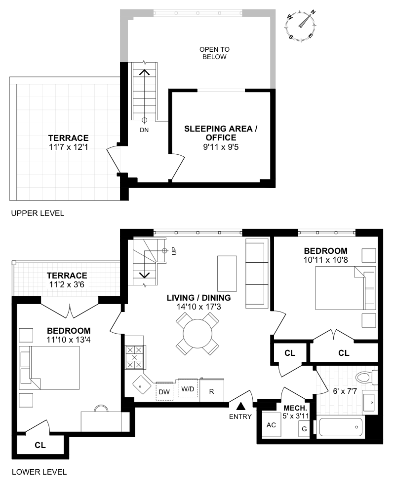 Floorplan for 326 Bond Street, 4R