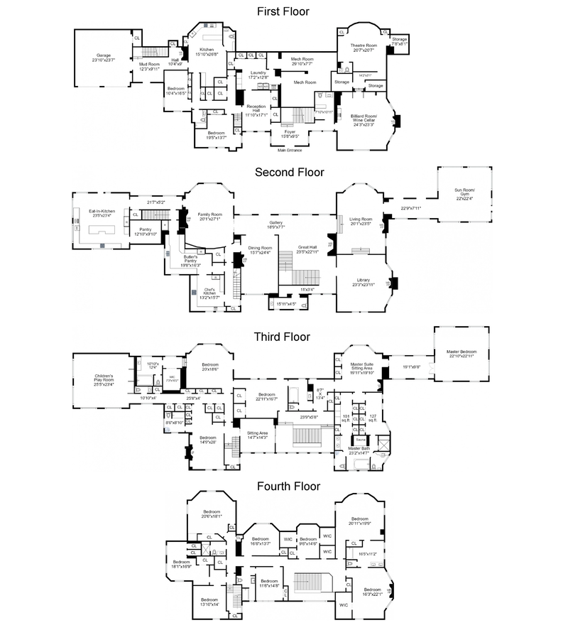 Floorplan for 116 Premium Point