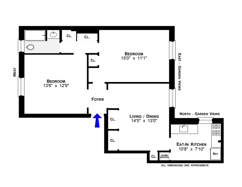 Floorplan for 37 -51 84th St, 21