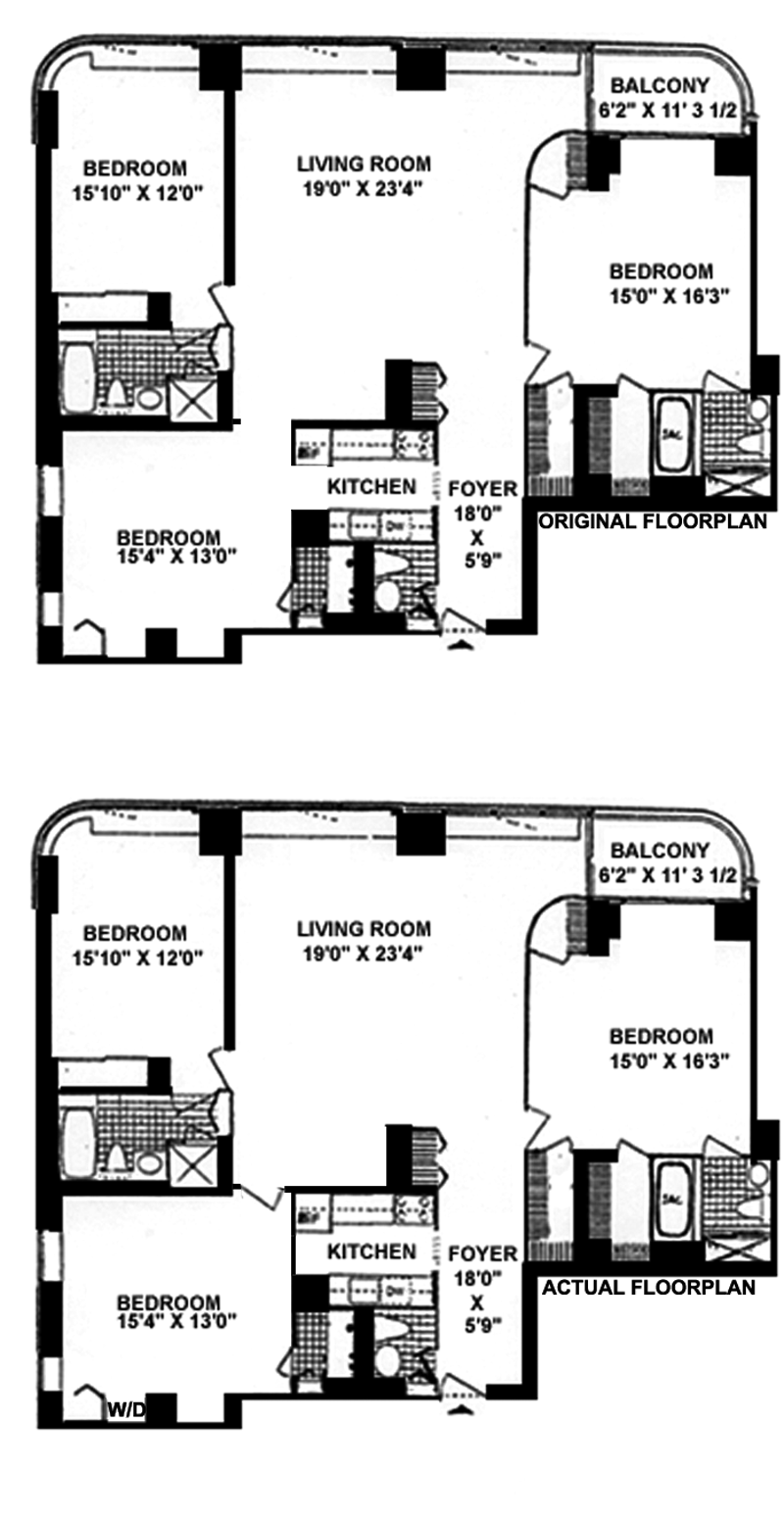 Floorplan for 530 East 76th Street, 18CD