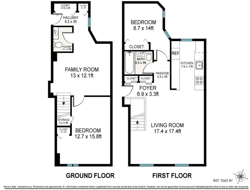 Floorplan for 2116 Dorchester Road, 1I