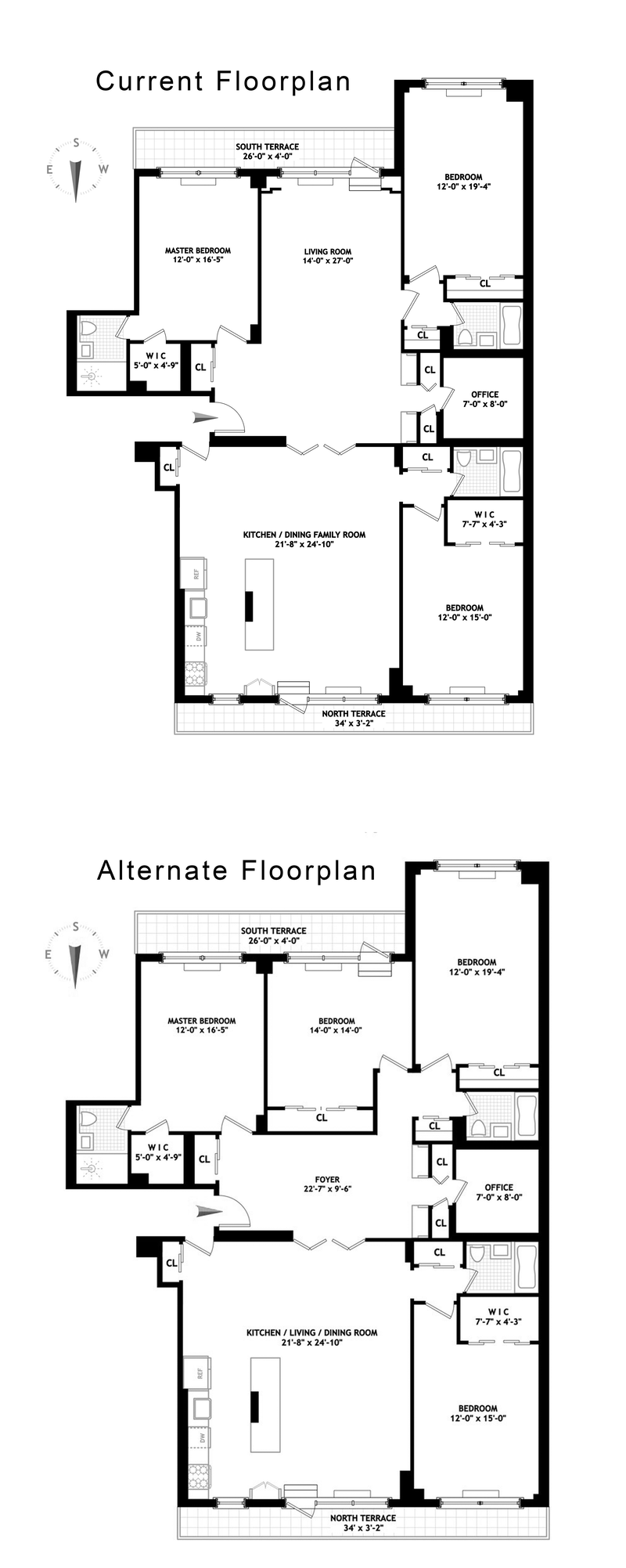 Floorplan for 225 East 57th Street, 17FG