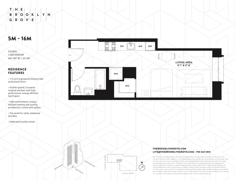 Floorplan for 10 Nevins Street, 10M