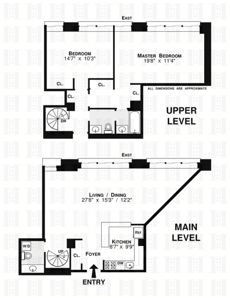 Floorplan for 2 Cornelia Street, 204