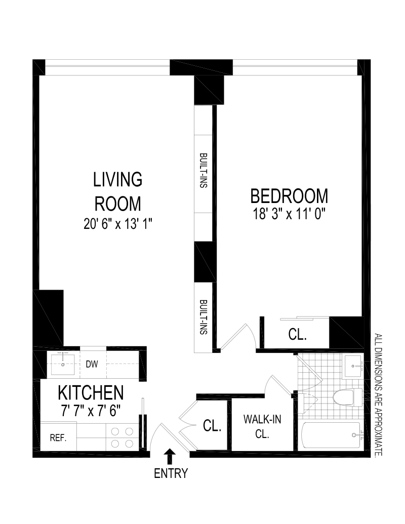 Floorplan for 2373 Broadway, 1822
