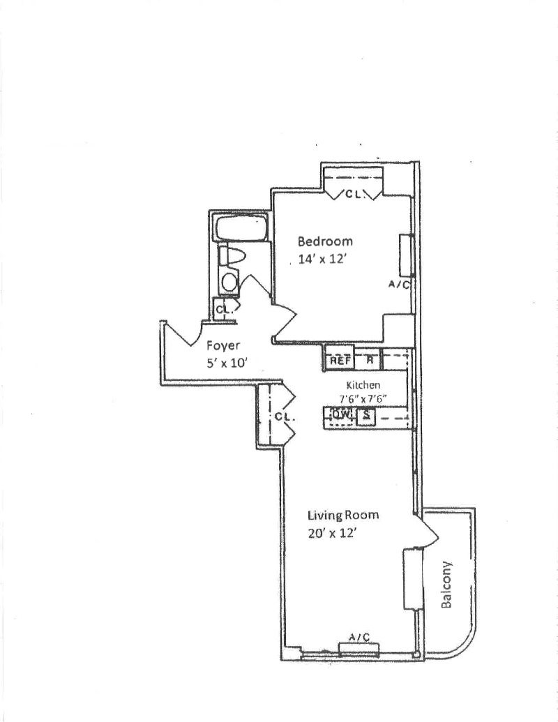 Floorplan for 404 East 79th Street