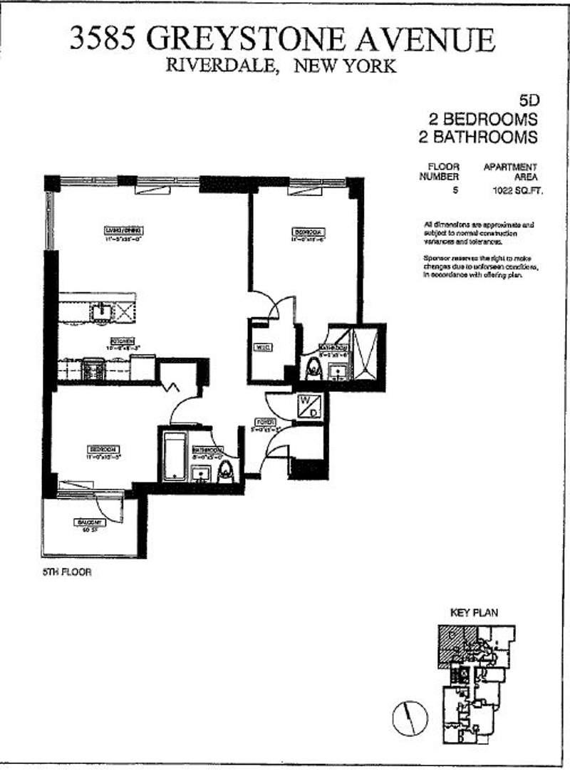 Floorplan for 3585 Greystone Avenue, E5D
