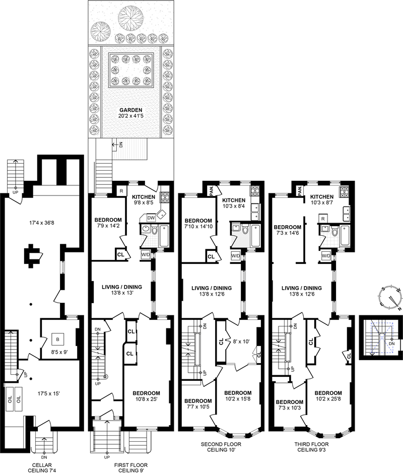 Floorplan for 552 Prospect Avenue