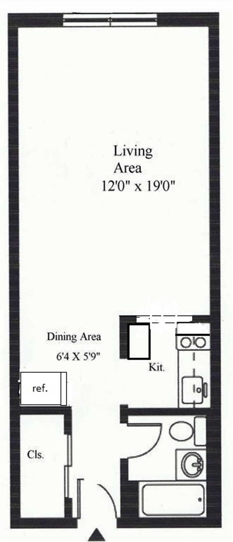 Floorplan for 229 East 29th Street, 3A