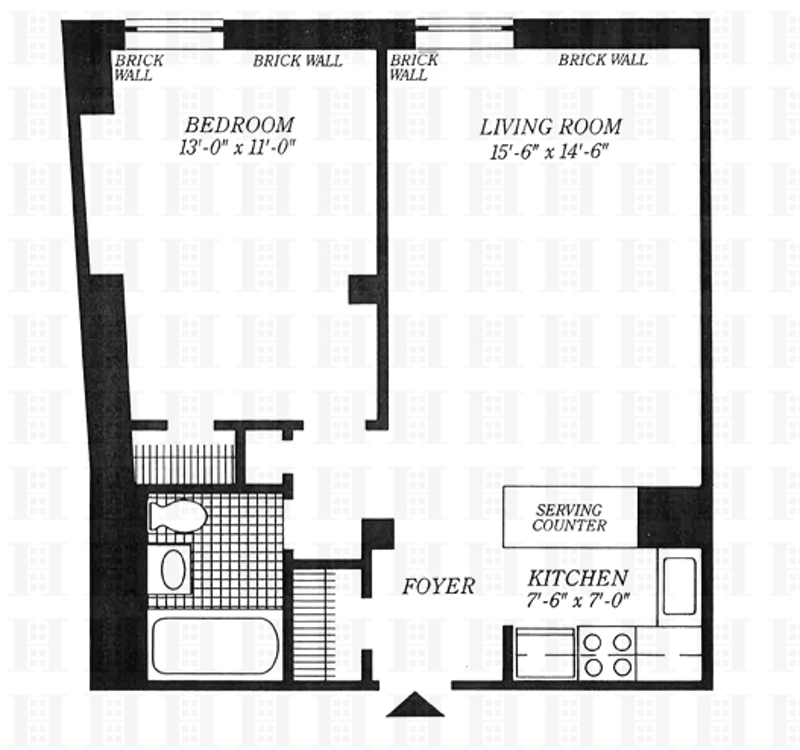 Floorplan for 720 Greenwich Street, 3R