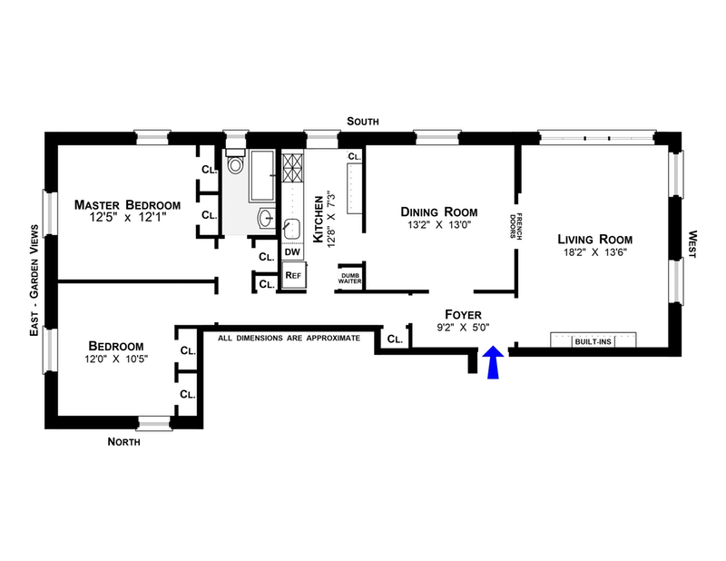 Floorplan for 37 -51 84th St, 42