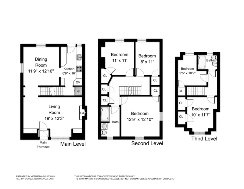 Floorplan for 111 -18 75th Avenue