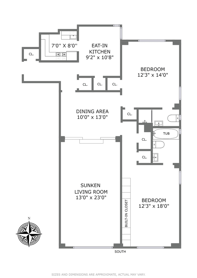 Floorplan for 15 West 84th Street