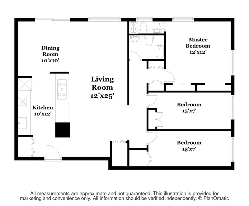 Floorplan for 150 Overlook Ave, 16F